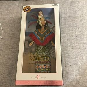 Barbie, Dolls of the World, Princess of Ancient Mexico box as is